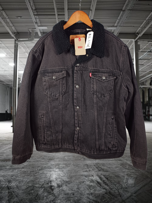 Levi’s Type III Sherpa Trucker Jacket – Black